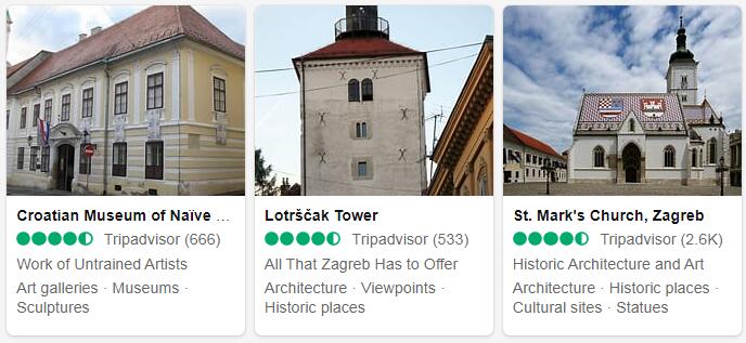 Croatia Zagreb Tourist Attractions 2