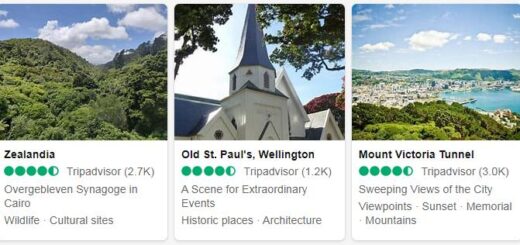 New Zealand Wellington Tourist Attractions 2