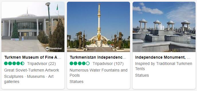 Turkmenistan Ashgabat Tourist Attractions 2